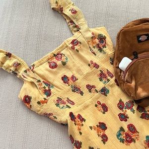 Urban Outfitters Festival Ruffle Mini Dress